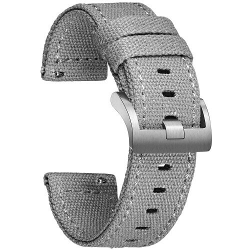 Hemsut 時計バンド 時計ベルト ソフトキャンバスクイックリリース時計ばんど 18/20/22/24mm交換ベルト Hemsut 時計バンド 時計ベルト ソフトキャンバスクイックリリース時計ばんど 18/20/22/24mm交換ベルト