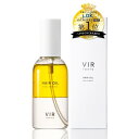 VIR TOKYO(ウィルトーキョー) ヘアオイル DUAL ESSENSE(オイル+美容液) 120ml サラサラ 洗い流さないトリートメント 髪 内外ケア スカルプケア 金木犀の香り