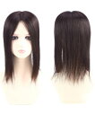 HIYE ヘアピース 部分ウィッグ 人毛 超リアル 人工皮膚 分け目 用 通気性 頭頂部ウィッグ レディース 薄毛隠し 女性 白髪隠し つむじ隠し 横14cm縦...