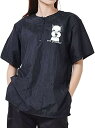 Umora 半袖 ペット 美容師 スモック 作業服 エプロン グルーミング 作業着 帯電防止 防水 ペット 犬 猫 ペットショップ用 ペット ヘアカット 服 ポケット2つ付き(シュナウザー XL)