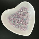 12g/1パック 約500粒 3/4/5/6MM ファンタジーカラー サイズミックス 平らな 半円 パール 模造真珠 ネイルスパンコール モバイルビューティー フィギュアモデル DIYの装飾用品 マニキュアセッ