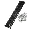 Partuto 40個セット 260mm ユニバーサルホイール プレートスポーク - メタルブ3 m