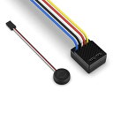 ISDT ESC70 Brushed ESC ブラッシュド スピードコントローラ 70A BEC内蔵 防水防塵 RC カー/トラック/タンク/ボート 1/8 1/10用 (2-3S) アプリコントロール