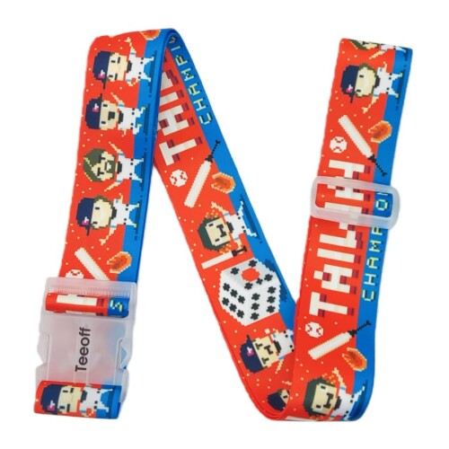 Teeoff 2 Pack Elastic Luggage Straps Suitcase Belts Travel Bag Accessories 2パック弾性荷物ストラップスーツケースベルトトラベルバッグアクセサリー調節可能220CM (Pixel Art: TEEOFF Baseball Soul) 【ゆうパック】:手荷物ストラップ2点 【大型】:耐荷重77 KG、困難な輸送中に荷物を意外に開けられないように保護し、物品を保管することができる 【ユニークなデザイン】多彩でユニークなデザインは、荷物のターンテーブルですぐに荷物を見つけるのに役立ちます。 【調節可能な弾性】長さ調節可能な汎用荷物ベルトは、20"-28"スーツケースに適しており、ベルト長:220 CM、ベルト幅:5 CM、特にテープの端に弾性部材を追加すると、より使いやすくなります。15 X 7 X 4センチメートル 0.28キログラム 【耐久性】バックルは超耐久性ポリエステルとプラスチック材料で作られており、暗号錠やキーロックを必要とせずに迅速に解放されます。 荷物コンベヤベルトの上に目立つように設計された簡単に識別できるデザインで、あなたの空港旅行をスピードアップしましょう。 SPEED UP YOUR AIRPORT TRAVEL with an easy to identify design that is guaranteed to stand out on the luggage conveyor belt. About Us We are a professional manufacturer and exporter that is concerned with the design, development and production of webbing belts and other textile products. All of our products comply with international quality standards and are greatly appreciated in a variety of different markets throughout the world. Our Technology -Recycling In response to global environmental protection, recycling yarn we use, is recycled through PET plastic bottles, with multiple processes producing. These kinds of product can keep most of features of ordinary textile products. -Crochet All new crochet series produced by our new weaving machines, had more shape and color collocation compared with the traditional products, including flat, ribbon round, ellipse, triangle, square and so on arbitrary shapes and colors, such products have very well surface friction and anti slip effect. 商品コード58081808006商品名Teeoff 2 Pack Elastic Luggage Straps Suitcase Belts Travel Bag Accessories 2パック弾性荷物ストラップスーツケースベルトトラベルバッグアクセサリー調節可能220CM (Pixel Art: TEEOFF Baseball Soul)型番1838サイズ長さ：220 cm、幅：5 cmカラーPixel Art: TEEOFF Baseball Soul※他モールでも併売しているため、タイミングによって在庫切れの可能性がございます。その際は、別途ご連絡させていただきます。※他モールでも併売しているため、タイミングによって在庫切れの可能性がございます。その際は、別途ご連絡させていただきます。