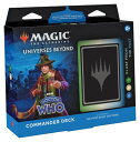 マジック・ザ・ギャザリング ドクター・フー 統率者デッキ 過去からの来襲 英語版 MTG トレカ ウィザーズ・オブ・ザ・コースト D23630000