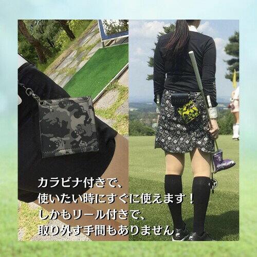 (HYmish)ゴルフボールクリーナー マイクロファイバー クロス ボール拭き カラビナ ...