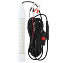 SecurityIng 集魚灯 高輝度 1600ルーメン 12-48V 16W 144LED 水中集魚灯 堤防 船 夜釣り アジ サバ イカ スズキ イワシ マ...