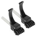 Bewinner バドミントンストリングクランプ 滑り止めスロット バドミントンラケット ストリングマシン アクセサリーツール テニス フライングクランプ レケット スタートクランプ ストリ