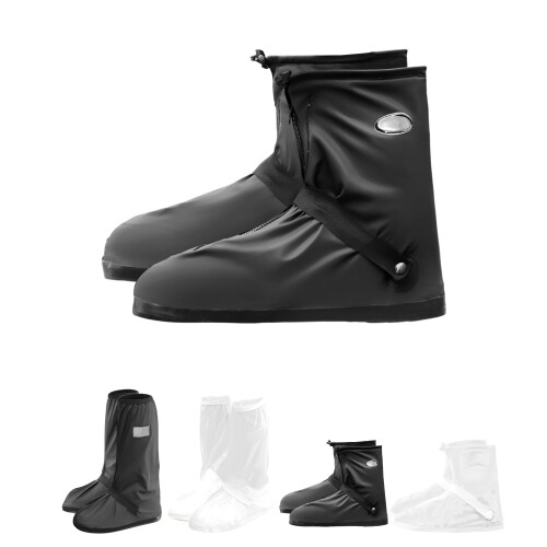 (CAPASTEC) シューズカバー 防水 靴カバー XLサイズ 32cm レインシューズカバー 雨靴カバー 適応靴サイ..