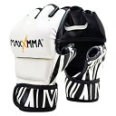 MaxxMMA ハーフフィンガー グローブ ボクシンググローブ パンチンググローブ 総合 格闘技 サンドバッグ MMA トレーニング グローブ