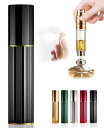 SUBORAWOS 香水アトマイザー 香水スプレーボトル 5ml クイック底部充填 繊細ミスト 分注ボトル ミニ容器 噴射式 旅行 健康 デート 日常使用 機内持ち込み可能 男女兼用 (黒-10m l)