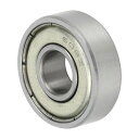 ACROPIX 608ZZ ディープグルーブボールベアリング P5 8x22x7mm 潤滑ベアリング ダブルメタルシール シルバートーン スクーター スケートボード ホイール