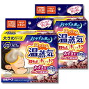 リラックスゆたぽん 目もとホット ほぐれる温蒸気 大きめサイズ ベージュ 1個入 ×2個セット
