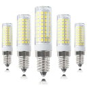 新しいE14 LED 電球 口金直径14mm電球 7W 100V 730LM 可調光 70W-75Wハロゲンランプ相当 省エネ省電力高輝度 全方向広配光 昼光色 6000K（5個入り）