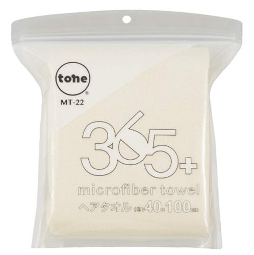 tone ヘアドライタオル アイボリー 約100×40cm tone365プラス マイクロファイバー ヘアタオル MT-22 tone ヘアドライタオル アイボリー 約100×40cm tone365プラス マイクロファイバー ヘアタオル MT-22
