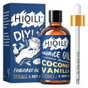 HIQILI アロマオイル ココナッツ バニラ 100ml エッセンシャルオイル 精油 加湿器用 アロマストーン アロマディフューザー用