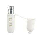 SINNMAO アトマイザー 詰め替え ポータブル クイック 香水噴霧器 携帯用 詰め替え容器 香水用 ワンタッチ補充 香水スプレー パフューム プシュ式 (白)