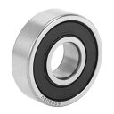 ACROPIX 6000DDU ディープグルーブボールベアリング P6 10x26x8mm 潤滑ベアリング ダブルラバーシール シルバートーン スクーター スケートボード ホイール