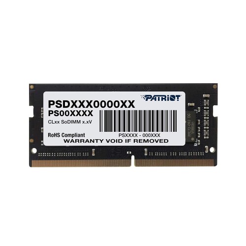 Patriot Memory DDR4 2400MHz PC4-19200 8GB SODIMM Ρȥѥѥ PSD48G240...