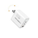 Toyaboch PD 充電器 USB 65Wの急速充電器 USB-C×2 & USB A 3ポートGaN III (窒化ガリウム) 折りたたみ式プラグ 適合 iPhone/Android/iPad/MacBook/ノートパソコン各種対応 その他USB-C/USB-A機器対応 旅行、出張