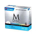 Verbatim データ用ブルーレイM-DISC1回記録 25GB 5mmケース10P