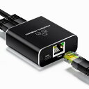 Movcle LAN 分配器 1入力2出力 高速1000Mbps イーサネットアダプタ LANケーブル 二股 2台同時使用 LAN 分岐 LANポート 増設 有...