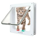 猫ドア キャットドア 猫 扉 ペットドア 犬猫出入り口 小犬用 ペット用出入り口 室内用キャットドア 犬猫用ドア 勝手口 冷暖房対策, LWH-252