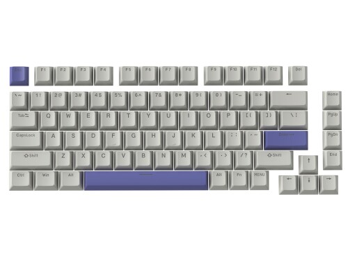 DrunkDeer A75 キーキャップセット 82キー PBT キーキャップ OEM プロファイル ANSI カスタム メカニカルゲーミングキーボード用、キーキャップのみ、グレー ペリ。 DrunkDeer A75 キーキャップセット 82キー PBT キーキャップ OEM プロファイル ANSI カスタム メカニカルゲーミングキーボード用、キーキャップのみ、グレー ペリ。