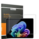 Megoo Surface Pro 11(copilot+PC,2024)/Surface Pro 9 /Surface Pro 8 / surface Pro X 対応 フィルム ガラスフィルム 保護シート 強化 ガラス 保護 フィルム 高タッチ感度 気泡レス サーフェス プロ 9 /10/ 8 / X 13(2)