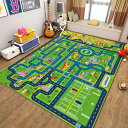 子供ゲームパッド 遊びマット 道路交通 カーペット プレイマット 線路 おもちゃ 子供部屋 ベット用 吸水 防音 防臭 防カビ 床暖房対応 ベビー 滑り止め付き...