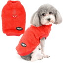 ZUNEA 犬服 秋冬 フリース セーター コート 小型犬 ふわふわ あたたかい ジャケット コート 暖かい 防寒 おしゃれ かわいい ドッグウェア 洋服 Dリ...