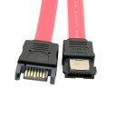 YC PS3 ハードディスクSATA7ピンオス-ESATA7ピンメス 外部拡張ケーブル50cm(2)