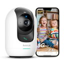 Botslab C221 3K 500万画素 AI ネットワークカメラ ベビーモニター ペット 見守り 音声アシスタント フルカラーナイトビジョン モーショントラッキング 全方位監視 Wi-Fi(2.4GHZ/5GHz)対応(4)