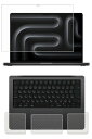 (3点セット(画面+パームレスト+タッチパッド)) ClearView MacBook Pro 14 M5 2025 / M4 2024 / M3 2023 1...