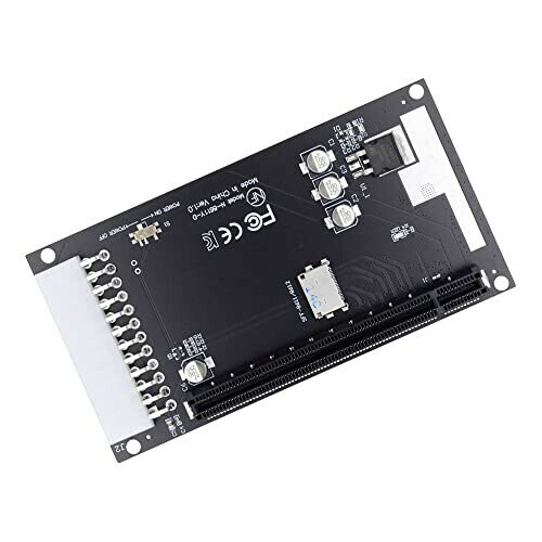 xiwai Oculink SFF-8612 SFF-8611 4X - PCIE PCI-Express 16x アダプター ATX 24ピン 電源ポート付き グラフィックスカードメインボード用