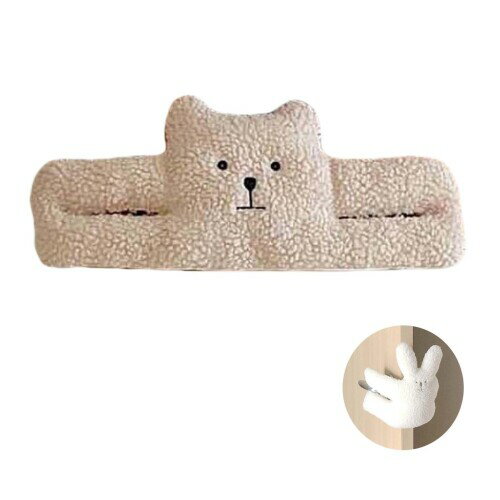 Tibemi ドアストッパー 指はさみ防止 赤ちゃん ケガ防止 ドアサイレンサー バタン音防止装置 ぬいぐる..