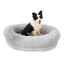 Epochtech 犬 ベッド 猫 高反発 ペットベッド 丸型 ドーナツペットベッド 洗えるふわふわ 猫ベッド 防水 滑り止め 暖かい 防寒 中小型犬 猫用 ペ...