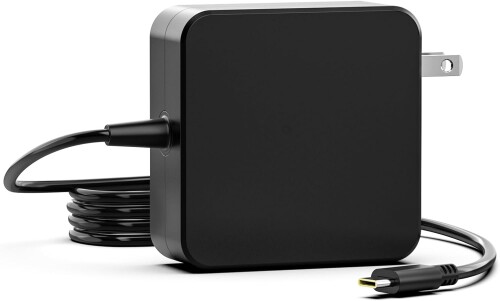 65W acアダプター タイプc、HPノートパソコンの互換性あり、パソコン Type-C 充電器、(PD対応/急速充電器/折りたたみ式プラグ)20V 3.25A 65W 電源 ACアダプター