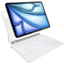 マジックキーボード HOU iPad キーボードは iPad Air6 (M2) 11インチ /iPad 第5世代/第4世代10.9インチ(2022/2020)とiPad Pro 11 キーボード付きケース に対応し、7色のバックライト、磁気吸着、多点