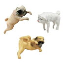 PENGYETHTY アクアリウム オブジェ おもちゃ 犬の装飾 水槽 置物 オーナメント 3個セット ミニチュア子犬像 水族館吊り下げ飾り かわいい小型動物オ...