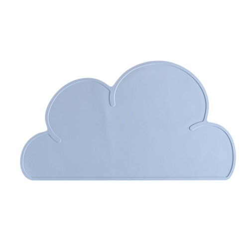 NASSIA ペット食事マット フィーディングマット 防水滑り止め 抗菌 犬用 猫用 フィーディングマット ペットマット (ブルー, 47.7*26.5cm)