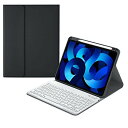 iPad9 iPad8 iPad7 iPad Air3 iPadPro10.5 キーボード ケース Apple Pencil 上部収納 球状くぼみ 入力しやすい キーボード付き カバー 分離式 マグネット Bluetooth キーボード カラーキーボード, 黒+白