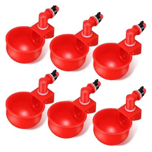 SZB 家禽給水器 鶏 ニワトリ ウォーターボウル 自動給水器 チキン給水カップ 水飲み 家禽用 (5個セット)