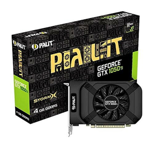 Palit NVIDIA GeForce GTX1050Ti 4GB STORMX (NE5105T018G1-1070F) ビデオカード