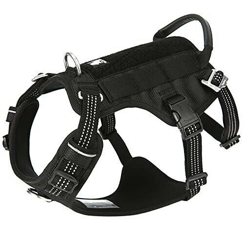 J&C Paradise PRO犬ハーネス 日本正規店 抜けない ダブルH型 簡単装着 ネオプレン素材 丈夫 スポーツ ..