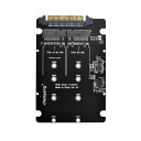 ChenYang M.2 NVME/NGFF SATA SSD to U.2 SFF-8639 2イン1コンボハードドライブコンバーターアダプター(NVMEからSATAが動作しない)(2)