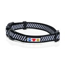 Pawtitas Traffic Dog Collar S Black 通行 子犬用首輪 ペット用首輪 反射 犬用首輪 スモール 犬用首輪 ブラック 犬用首輪