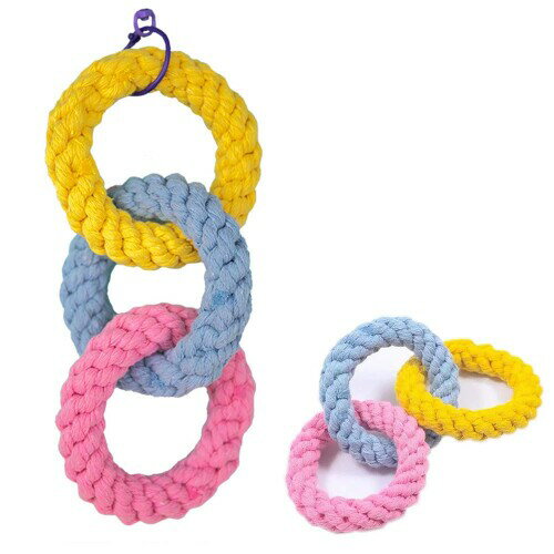 モモンガ おもちゃ フクロモモンガ おもちゃ 訓練用ロープ 小動物 ブランコ オウム おもちゃ おもちゃ ロープデコレーション