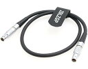 ZBLZGP RS Fischer 3ピンオス - 0B 2ピンオス 電源ケーブル Teradekボンドボルト SmallHDモニター用 (ストレート)(2)