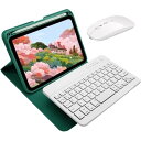 iPad 第9世代 第8世代 第7世代 キーボード ケース マウス付き 10.2インチ 脱着式 ワイヤレス キーボード付き iPad Air3/Pro 10.5 カバー Apple Pencil 収納可能 全面保護 ビジネス ホワイト キーボー